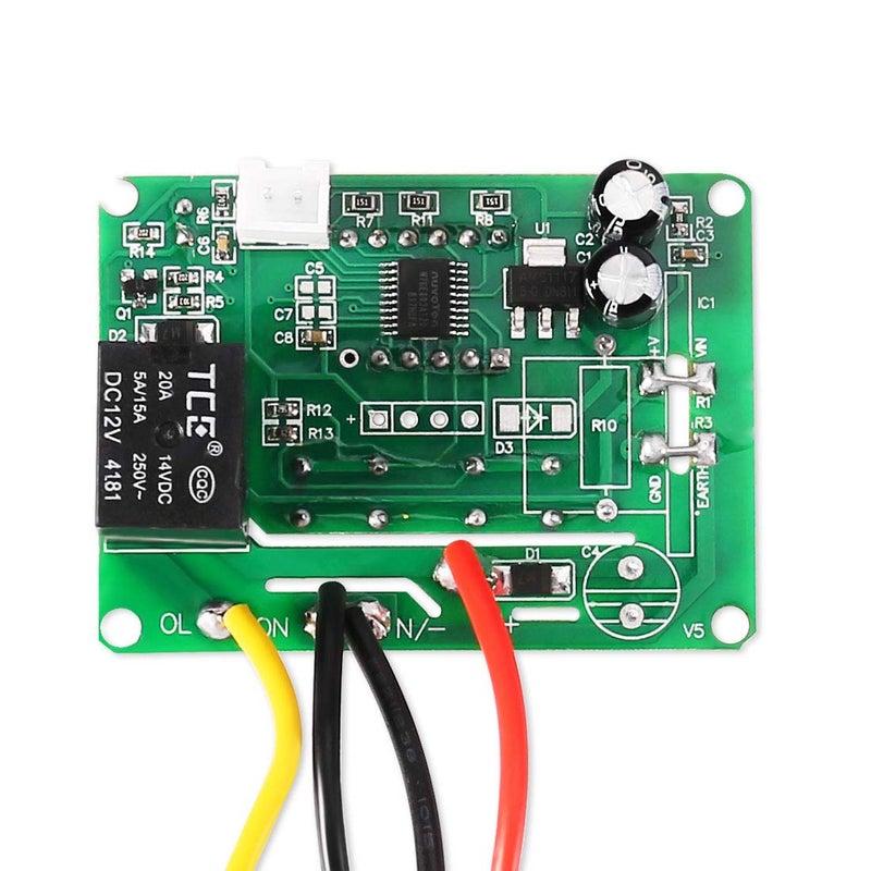 UMLIFE Digital LED Temperature Controller Module, XH-W3001 Thermostat Switch with Waterproof Probe, Programmable Heating Cooling Thermostat (12V 10A 120W) - Image 4